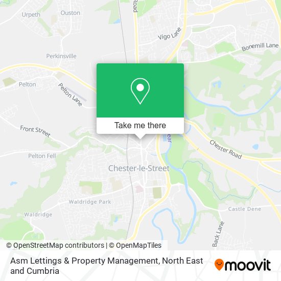 Asm Lettings & Property Management map
