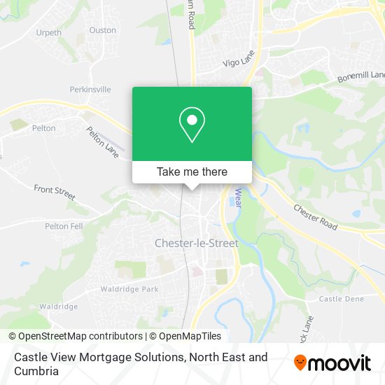 Castle View Mortgage Solutions map
