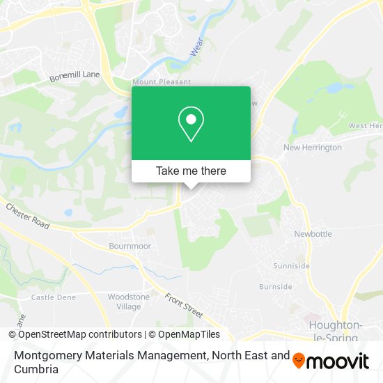 Montgomery Materials Management map