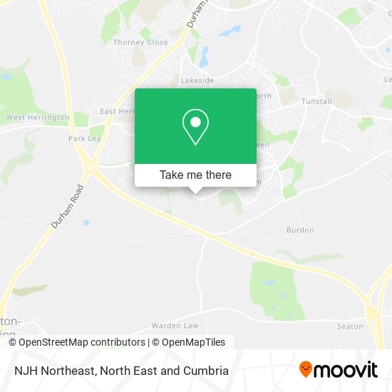 NJH Northeast map