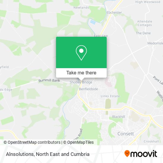Alnsolutions map