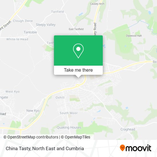 China Tasty map
