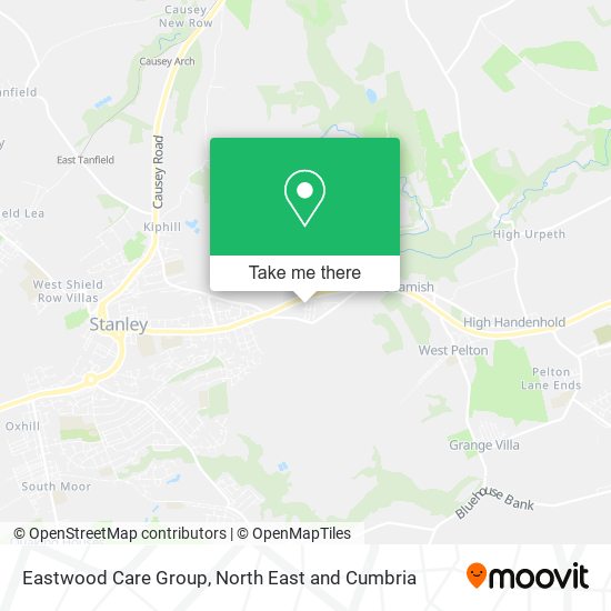 Eastwood Care Group map