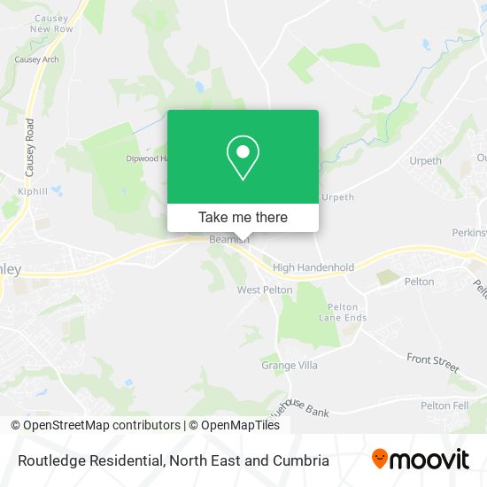 Routledge Residential map