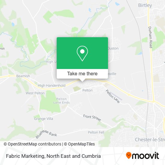 Fabric Marketing map