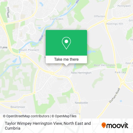 Taylor Wimpey Herrington View map