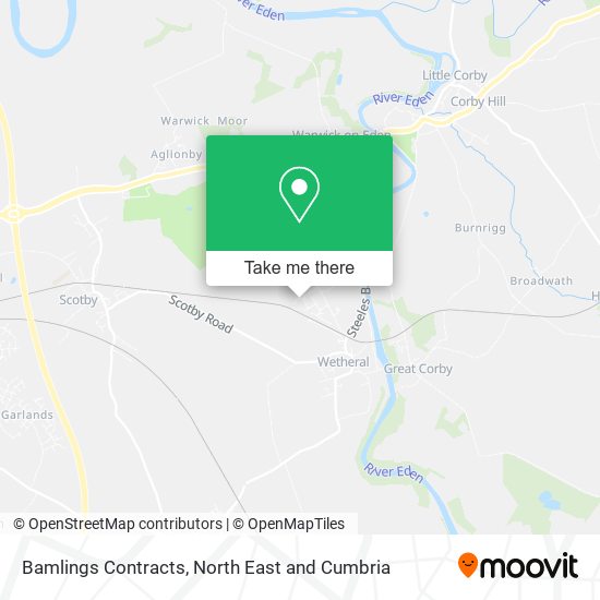 Bamlings Contracts map