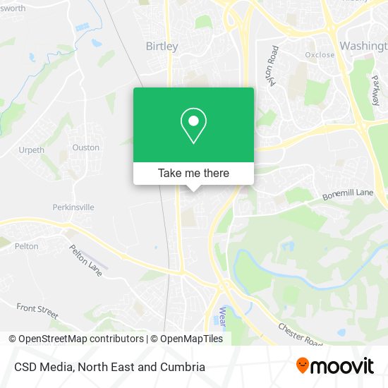 CSD Media map