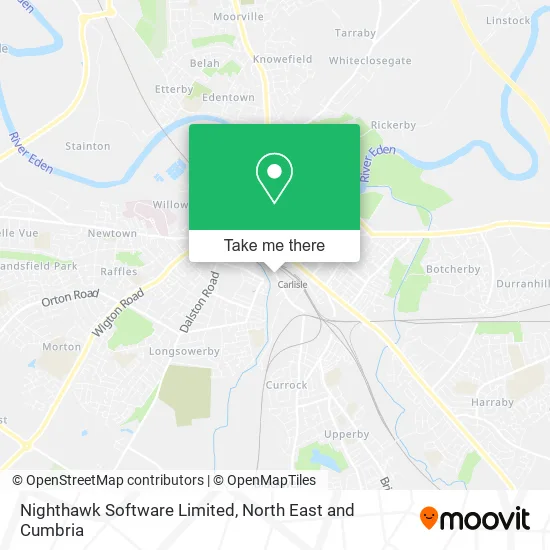 Nighthawk Software Limited map