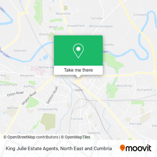 King Julie Estate Agents map