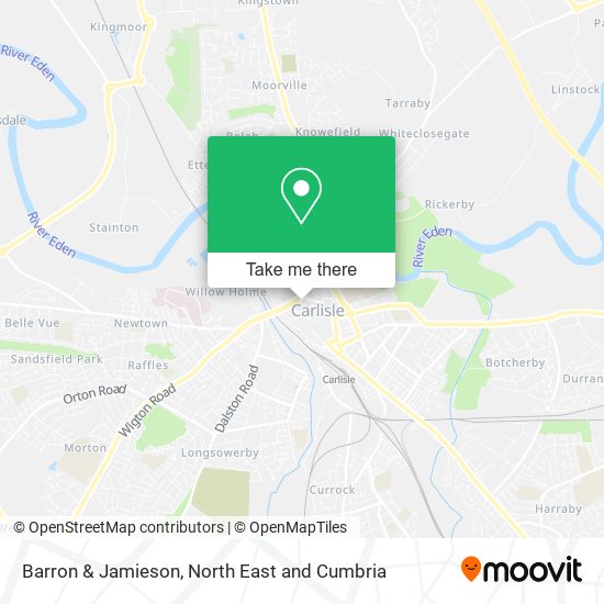 Barron & Jamieson map