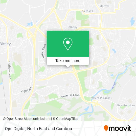 Ojm Digital map