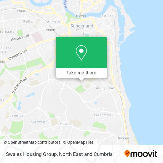 Swales Housing Group map