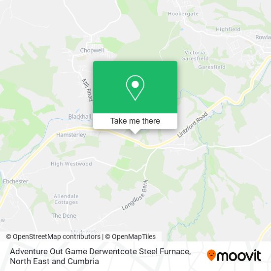 Adventure Out Game Derwentcote Steel Furnace map