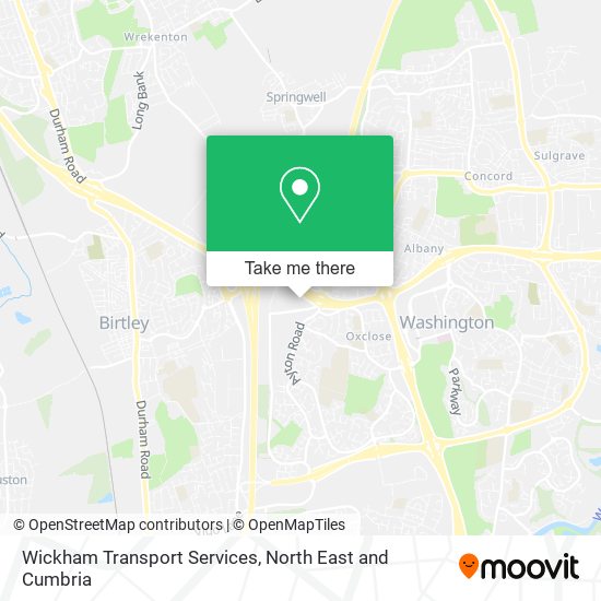 Wickham Transport Services map