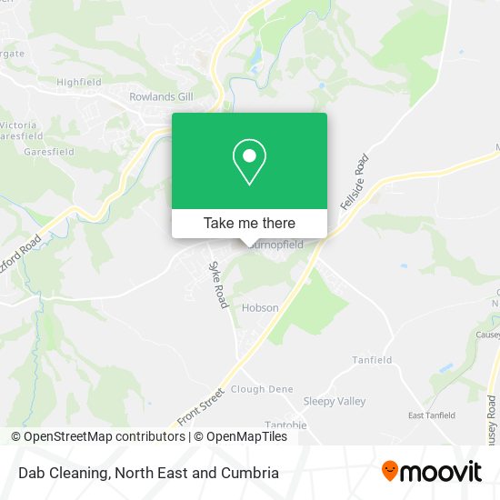 Dab Cleaning map