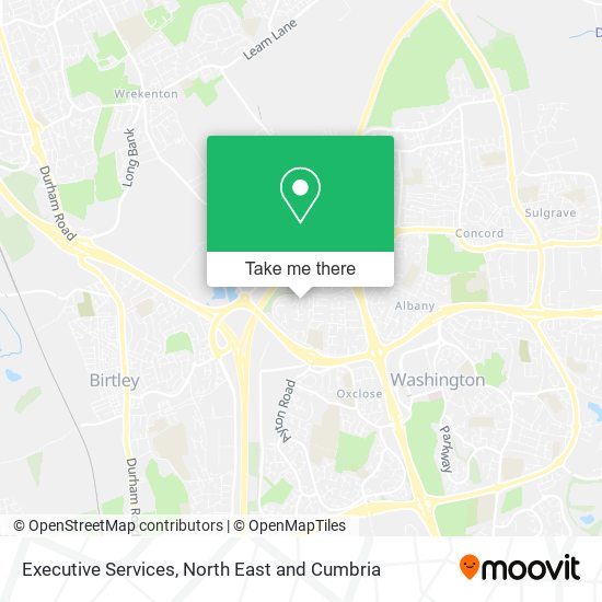 Executive Services map