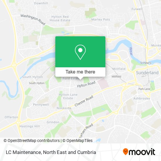 LC Maintenance map