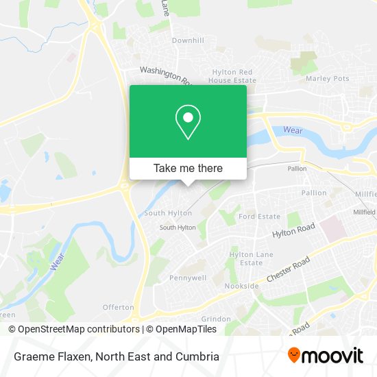 Graeme Flaxen map