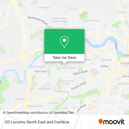 CD Locums map