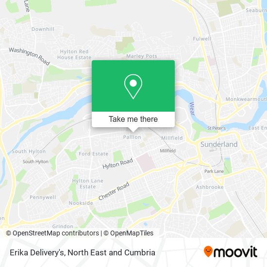 Erika Delivery's map