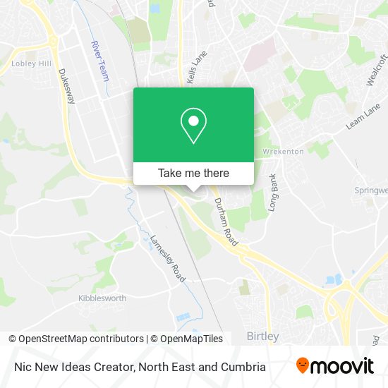 Nic New Ideas Creator map