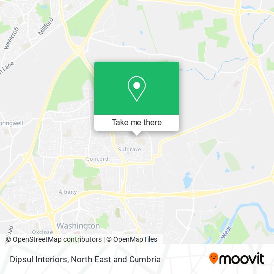 Dipsul Interiors map