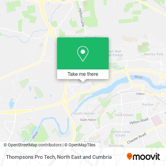 Thompsons Pro Tech map