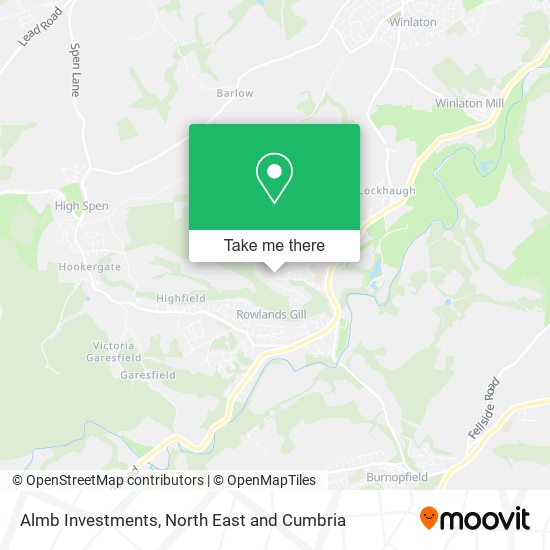 Almb Investments map