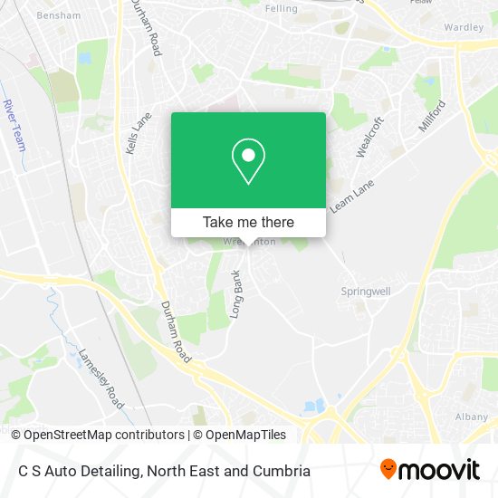 C S Auto Detailing map