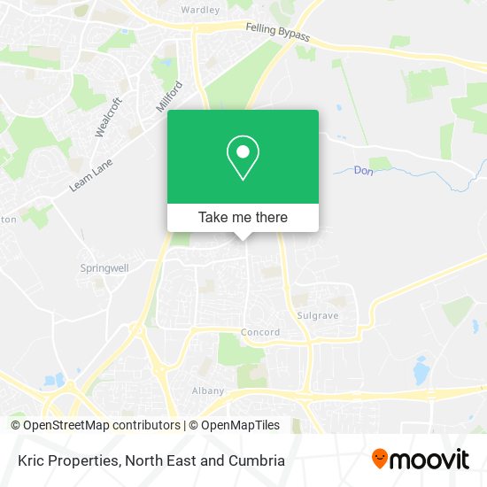Kric Properties map