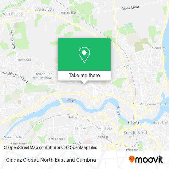 Cindaz Closat map
