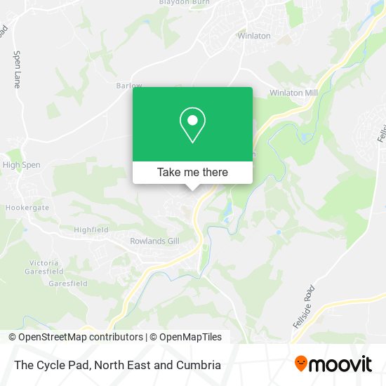 The Cycle Pad map