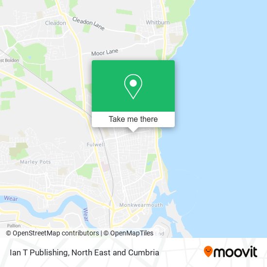 Ian T Publishing map
