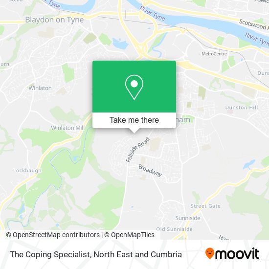 The Coping Specialist map