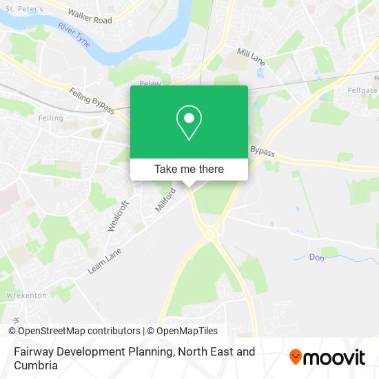 Fairway Development Planning map