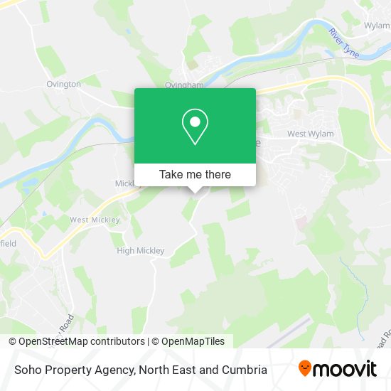 Soho Property Agency map