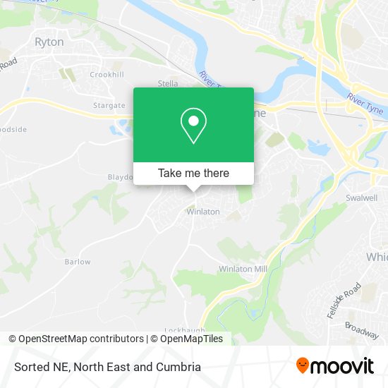 Sorted NE map