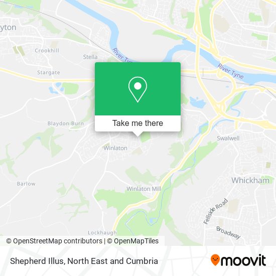 Shepherd Illus map