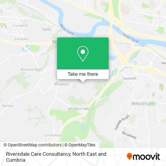 Riversdale Care Consultancy map