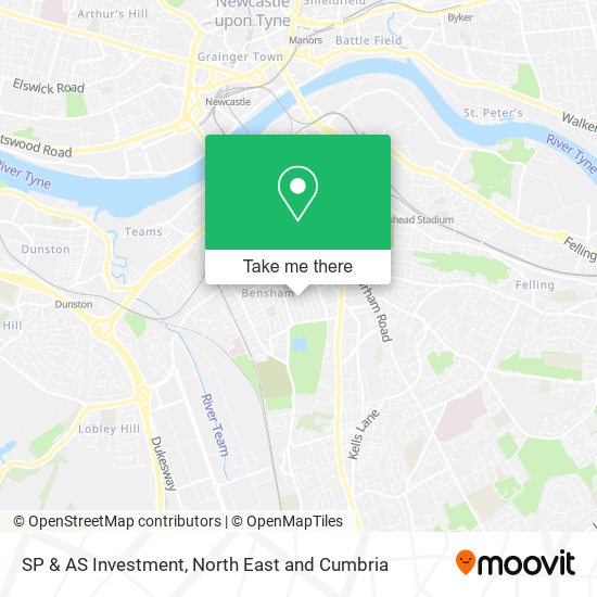 SP & AS Investment map