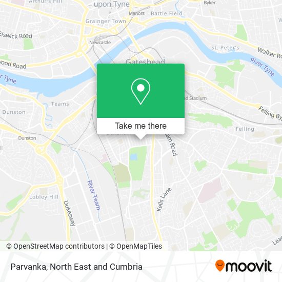 Parvanka map