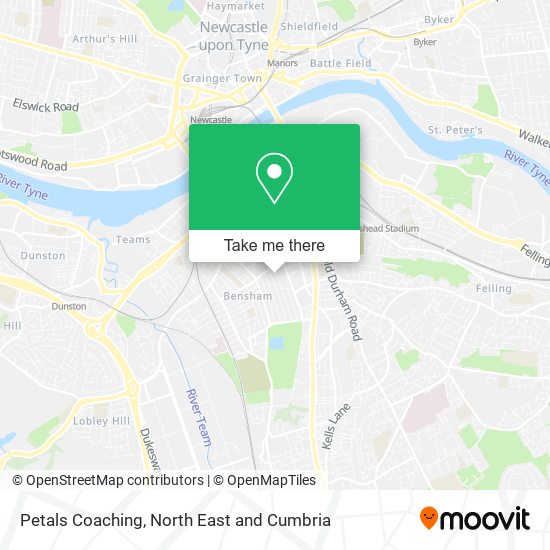 Petals Coaching map