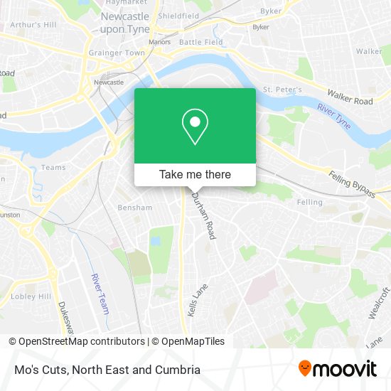 Mo's Cuts map