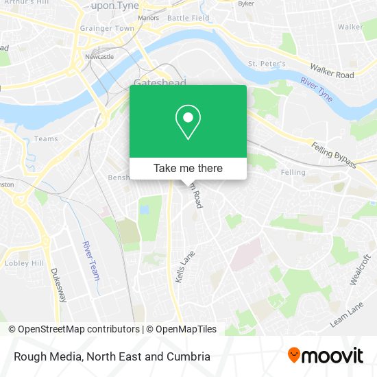 Rough Media map