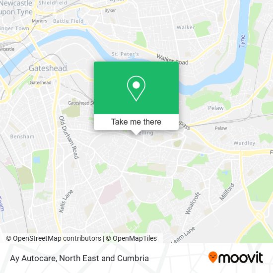Ay Autocare map