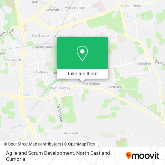 Agile and Scrum Development map