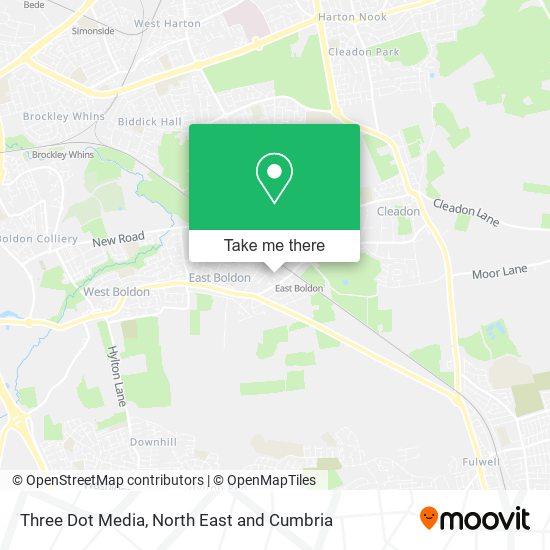 Three Dot Media map