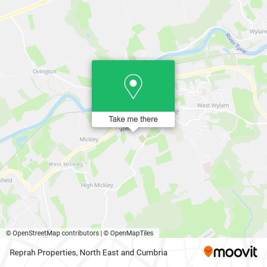 Reprah Properties map