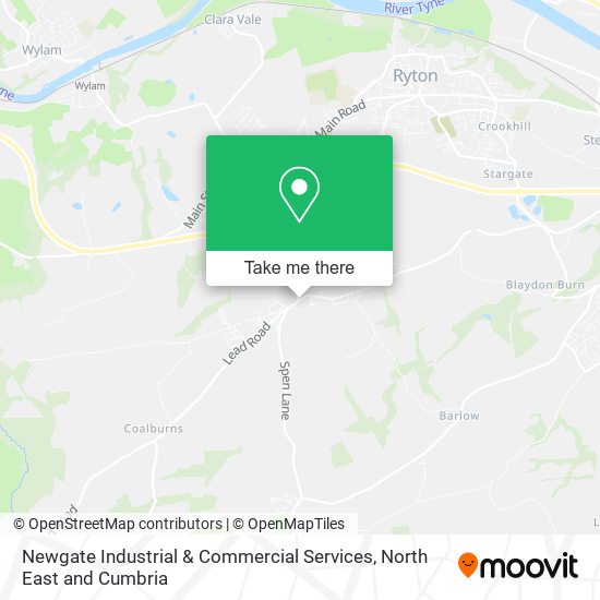 Newgate Industrial & Commercial Services map